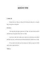 KHÁM TIM pdf
