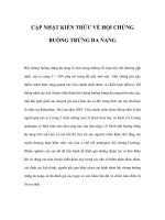 CẬP NHẬT KIẾN THỨC VỀ HỘI CHỨNG BUỒNG TRỨNG ĐA NANG ppt