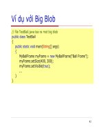 Lập trình Java cơ bản : GUI nâng cao part 8 potx