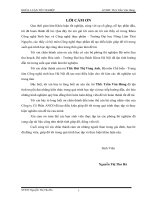 Nghiên cứu các yếu tố công nghệ ảnh hưởng đến quá trình sản xuất bánh mì ngọt nhân khoai môn