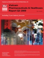 Vietnam pharmaceuticals  healthcare report q3 2009