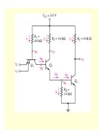 Điện tử học : Mạch phân cực Transistor lưỡng cực nối part 8 pptx