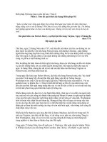 Hiến pháp Mỹ được làm ra như thế nào - bài 2 Phần I: Tóm tắt quá trình xây dựng Hiến pháp Mỹ pot