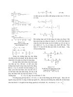 Kỹ thuật cao áp : Quá trình sóng điện trên đường dây tải điện part 3 docx