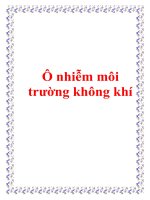 QUẢN LÝ SỨC KHỎE MÔI TRƯỜNG pptx