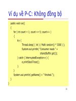 Lập trình Java cơ bản : Multithreading part 7 pptx