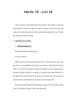 THUỐC TÊ – GÂY TÊ pptx