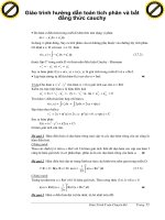Giáo trình hướng dẫn toán tích phân và bất đẳng thức cauchy phần 1 pot