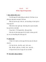 Chủ đề :TẾT Đề tài : Ngày tết Nguyên đán pptx