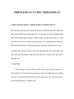 NHIỄM KHUẨN VÀ SỐC NHIỄM KHUẨN potx