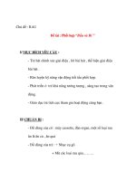 Giáo án chương trình đổi mới Chủ đề : RAU Đề tài : Phối hợp “Bầu và Bí ” potx