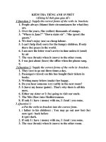 KIỂM TRA TIẾNG ANH 15 PHÚT ppsx