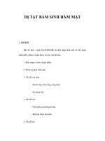 DỊ TẬT BẨM SINH HÀM MẶT pps