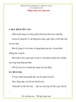 Giáo án chương trình mới: Lớp Chồi Mừng xuân vui, xuân tươi ppt