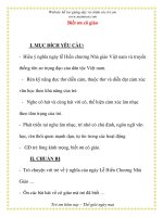 Giáo án chương trình mới: Lớp lá Biết ơn cô giáoI. pptx