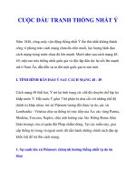 CUỘC ÐẤU TRANH THỐNG NHẤT Ý pps