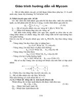 Giáo trình hướng dẫn về Mycom phần 1 potx