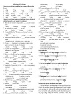 KIỂM TRA 1 TIẾT NĂM 2011 potx