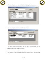 Giáo trình trình bày những kỹ năng để xử lý lỗi khi đang soạn thảo chương trình bằng lệnh On error resume next p10 doc
