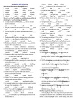 ĐỀ KIỂM TRA CHẤT LƯỢNG SỐ 26 pps