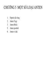 KỸ THUẬT SIÊU CAO TẦN - Chương 5 doc