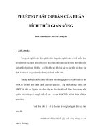 PHƯƠNG PHÁP CƠ BẢN CỦA PHÂN TÍCH THỜI GIAN SỐNG doc