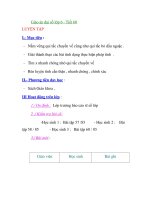 Giáo án đại số lớp 6 - Tiết 60 LUYỆN TẬP pdf