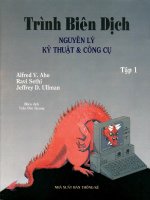 Trình biên dịch : Nguyên Lý - Kỹ thuật - Công cụ part 1 pdf