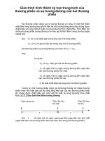 Giáo trình hình thành kỳ hạn trung bình của thương phiếu và sự tương đương của hai thương phiếu p1 ppt