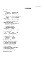 ENGLISH TEST 4 ppt