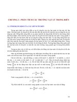 TÍNH TOÁN TRONG HẢI DƯƠNG HỌC - Chương 2 pdf