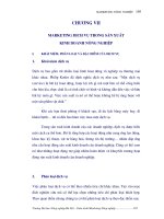 GIÁO TRÌNH MARKETING NÔNG NGHIỆP - CHƯƠNG 7 MARKETING DỊCH VỤ TRONG SẢN XUẤT KINH DOANH NÔNG NGHIỆP ppt