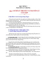 CƠ SỞ LÝ THUYẾT VÀ NGUYÊN LÝ CẮT GỌT KIM LOẠI part 1 ppsx