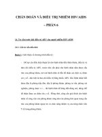 CHẨN ĐOÁN VÀ ĐIỀU TRỊ NHIỄM HIV/AIDS – PHẦN 6 docx