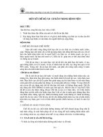 MỘT SỐ CHẾ ĐỘ ĂN CƠ BẢN TRONG BỆNH VIỆN pot