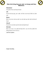 Giáo trình tổng hơp các cách sử dụng mail theo Mdaemon phần 1 potx