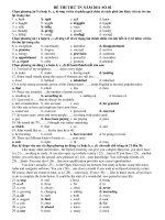 ĐỀ THI THỬ TN NĂM 2011 SỐ 02 docx