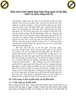 Giáo trình hình thành khái niệm tổng quan về hệ điều hành và chức năng của nó p1 docx