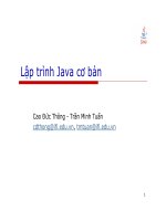 Lập trình Java cơ bản : Lập trình GUI (Applet) part 1 ppsx