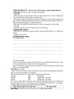 Giáo án địa lý 12 - Bài 15: bảo vệ môi trường và phòng chống thiên tai pdf