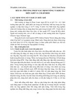 Thí nghiệm vi sinh vật học - BÀI 10 : PHƯƠNG PHÁP XÁC ĐỊNH TỔNG VI KHUẨN HIẾU KHÍ VÀ COLIFORM pdf