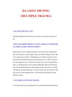 ĐA CHẤN THƯƠNG (MULTIPLE TRAUMA) ppsx