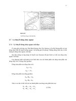 Giáo trình Động lực học biển - Chương 2 ppt