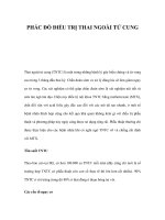 PHÁC ĐỒ ĐIỀU TRỊ THAI NGOÀI TỬ CUNG ppt