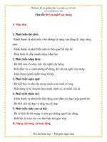 Giáo án giảng dạy lớp Chồi: Chủ đề: Bé yêu nghề xây dựng doc