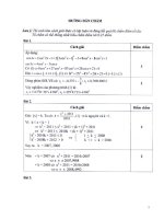 Đáp án đề thi CASIO toàn quốc 2011 môn Toán THPT pdf