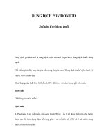 DUNG DỊCH POVIDON IOD potx
