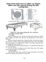 Giáo trình phân tích ưu điểm và nhược điểm của dàn ngưng không khí đối cưỡng bức p1 ppt