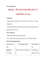 THỦ CÔNG LỚP 3: Ôn tập Phần 1 docx