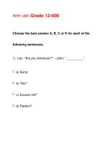 Anh văn Grade 12-008 ppsx